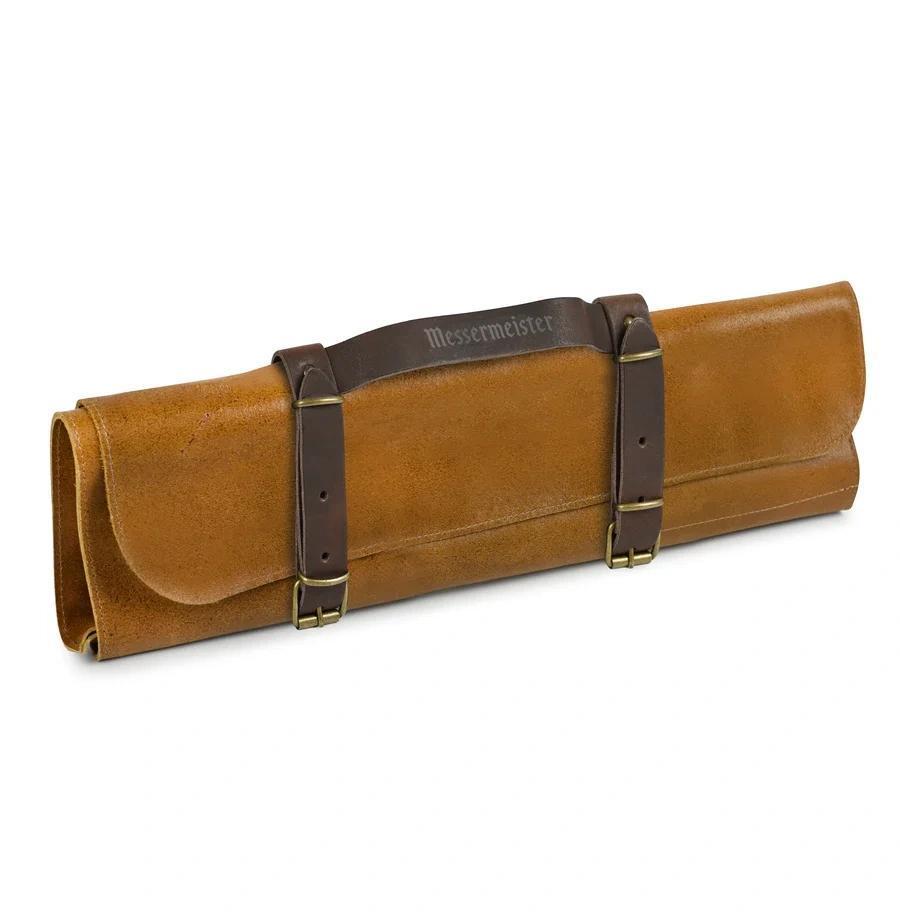 Vintage Leather Knife Roll