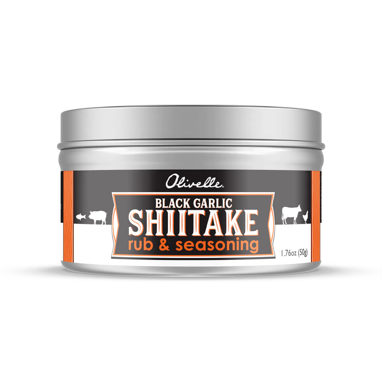 Olivelle | Black Garlic Shiitake Rub & Seasoning