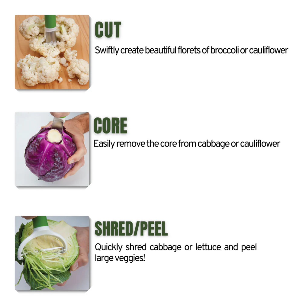 Microplane | 2-in-1 Cabbage Tool Shredder/Slicer