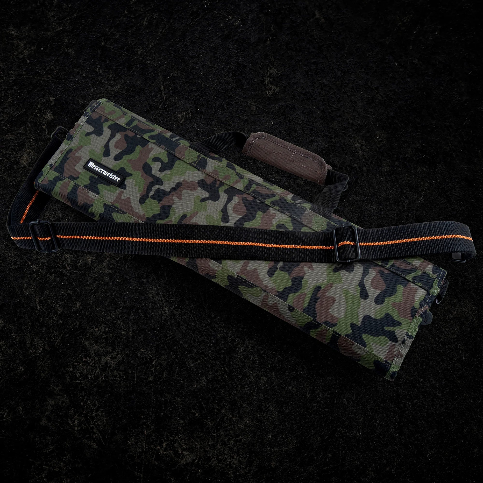 Messermeister | 8 Pocket Padded Print Knife Luggage - Camouflage
