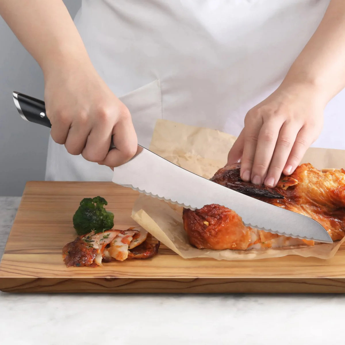 Cangshan | Helena Series 9" Deli Knife with Sheath