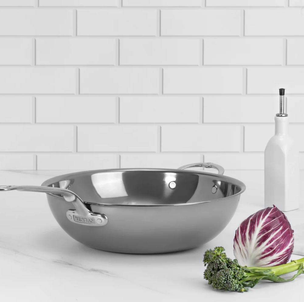 Hestan | NanoBond Chef's Pan with Helper 7.5 QT