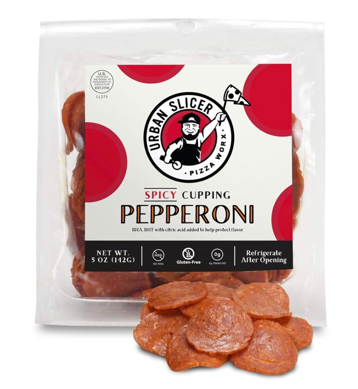 Spicy Cupping Pepperoni