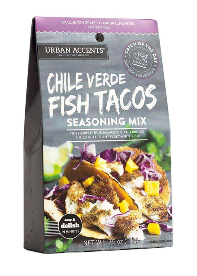 Catch of the Day Chile Verde Fish Tacos Seasoning
