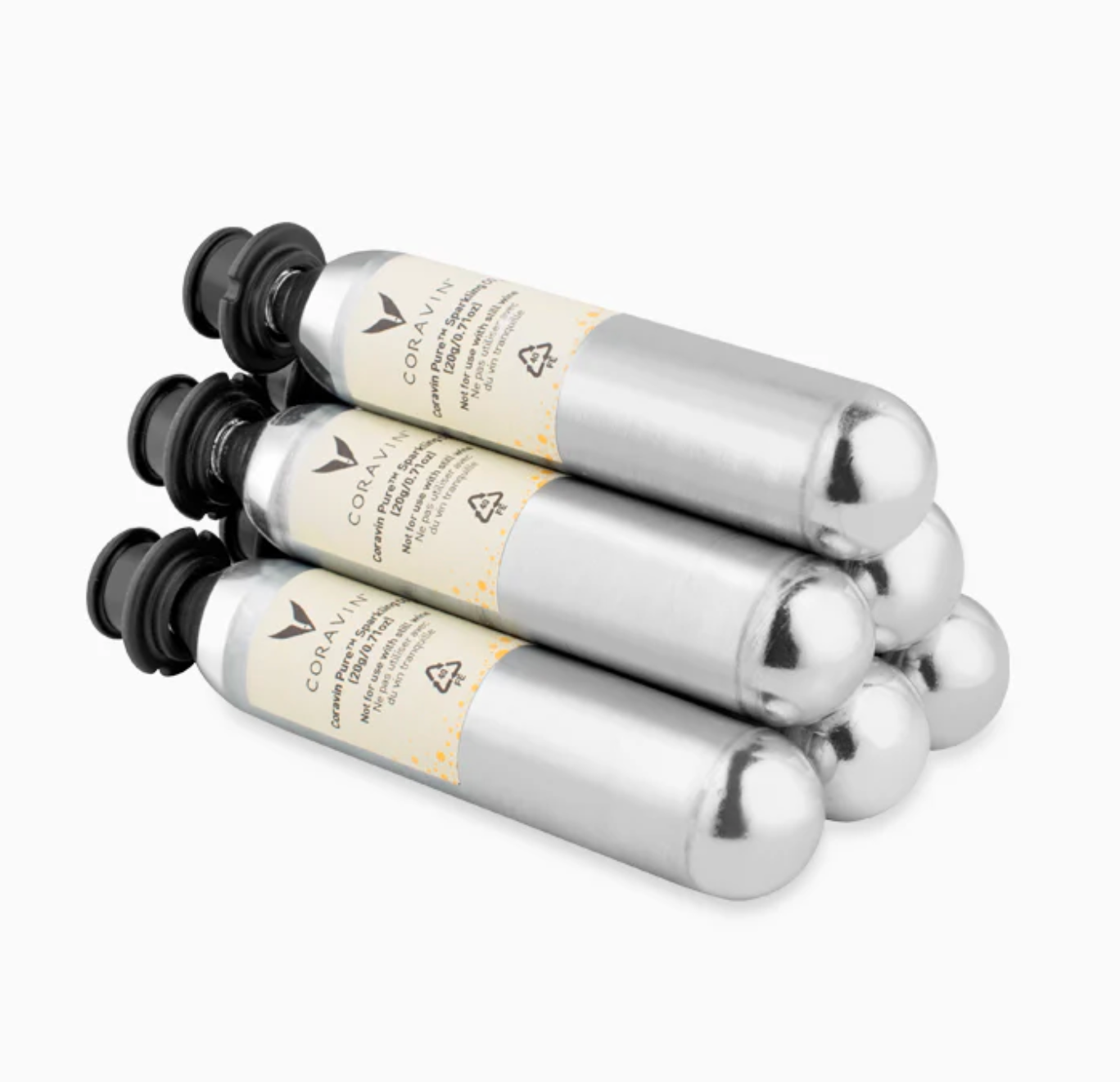 Coravin Pure CO2 Sparkling Capsules