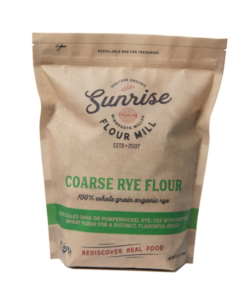 Organic Coarse Rye Flour (Pumpernickel)