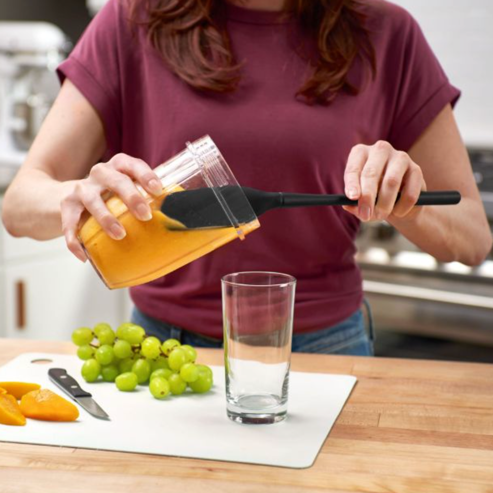 Tovolo | Flex-Core All Silicone Blender Spatula - Black