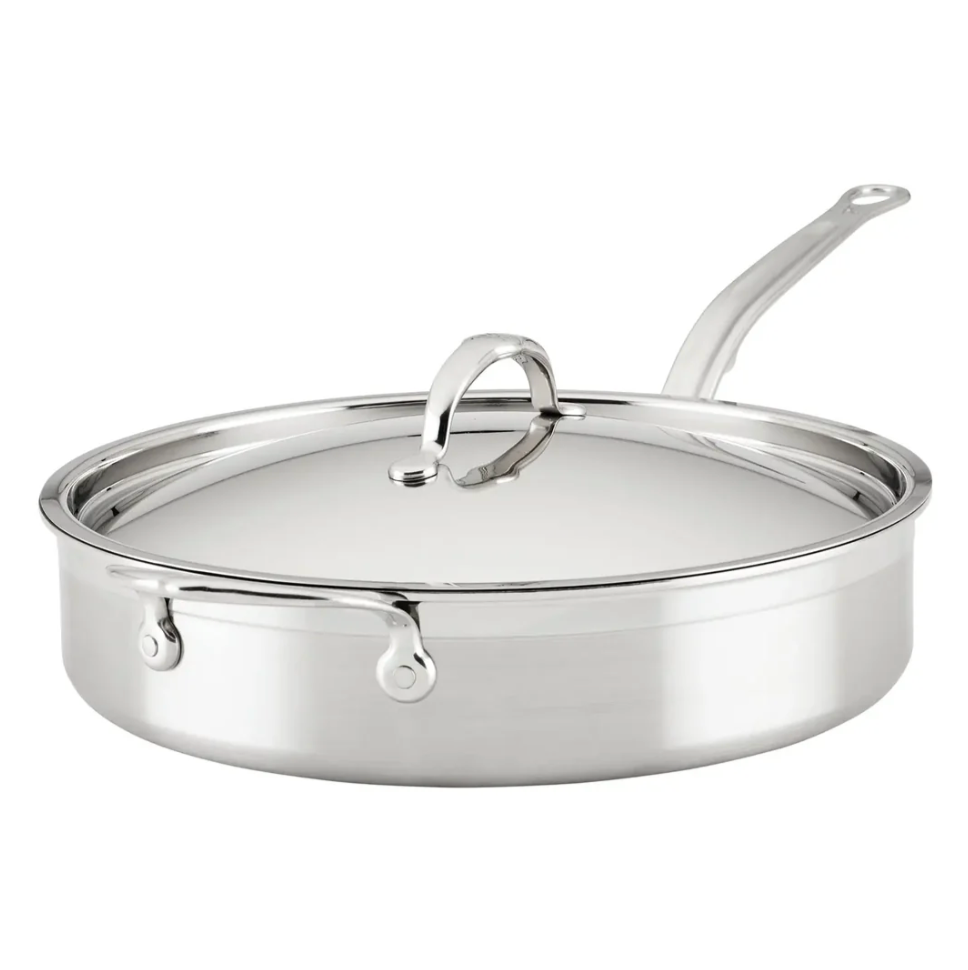 Hestan | ProBond Professional Clad Stainless Steel Titum Nonstick 5-Quart Sauté Pan