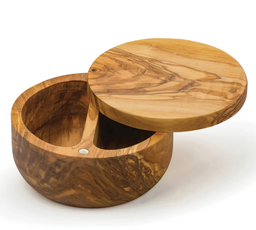 RSVP International | Olive Wood Salt Box