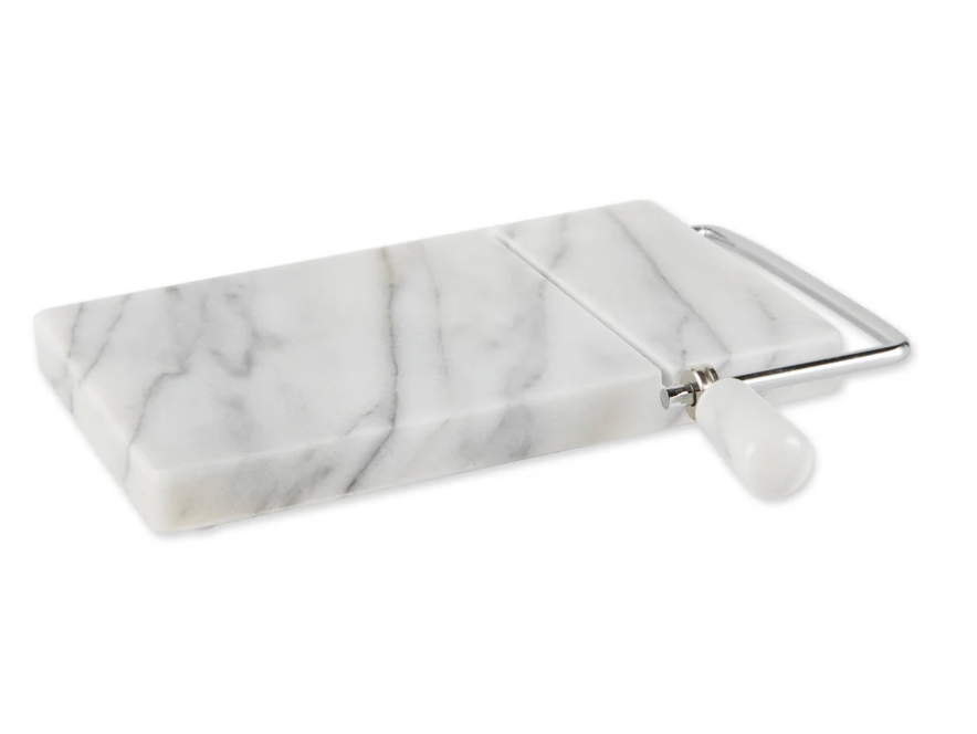 RSVP International | White Marble Cheese Slicer