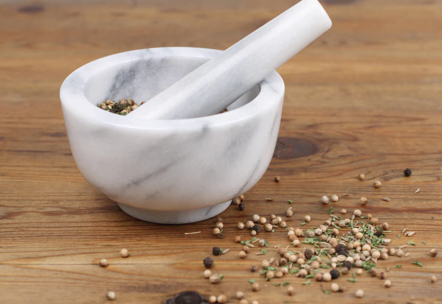 RSVP International | Marble Mortar & Pestle