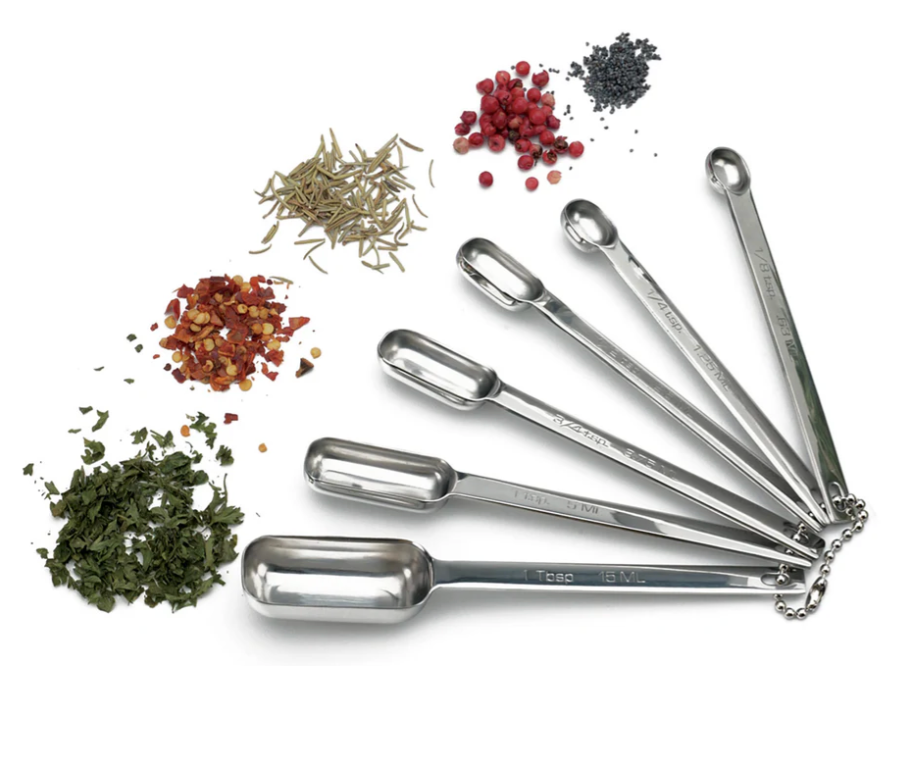 RSVP International | Spice Measuring Spoon Set of 6