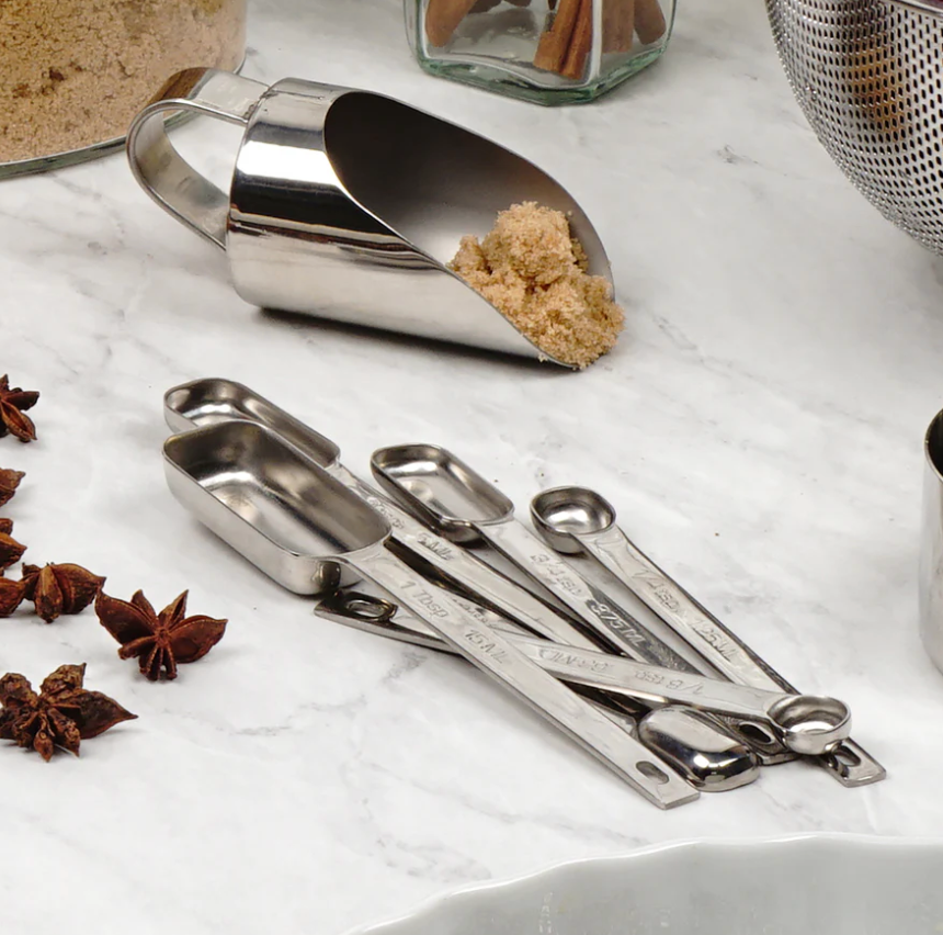 RSVP International | Spice Measuring Spoon Set of 6