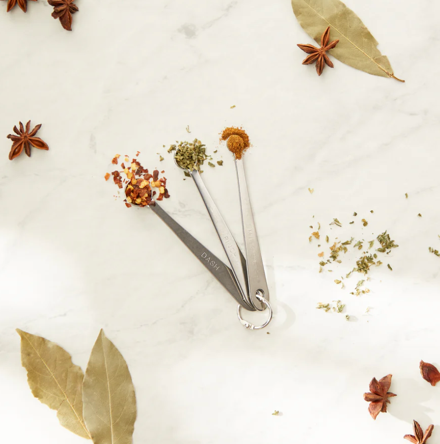 RSVP International | Smidgen Measuring Spoon Set of 3