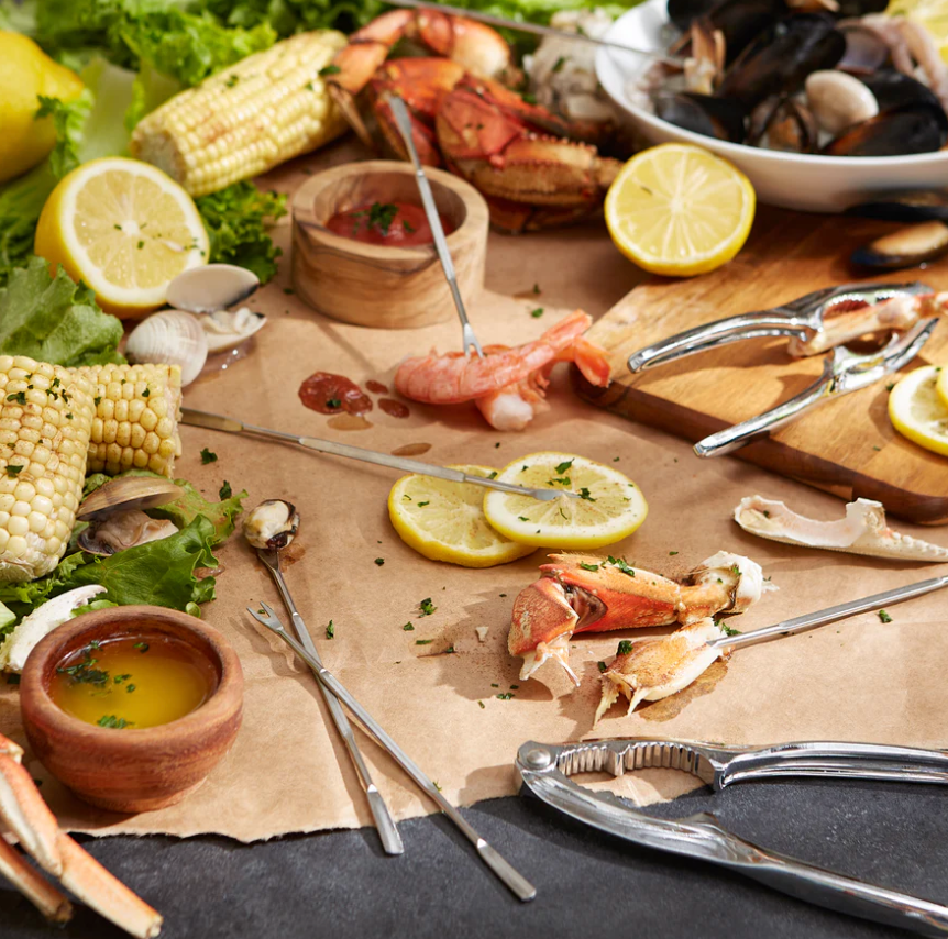 RSVP International | Seafood 8-Piece Tool Set