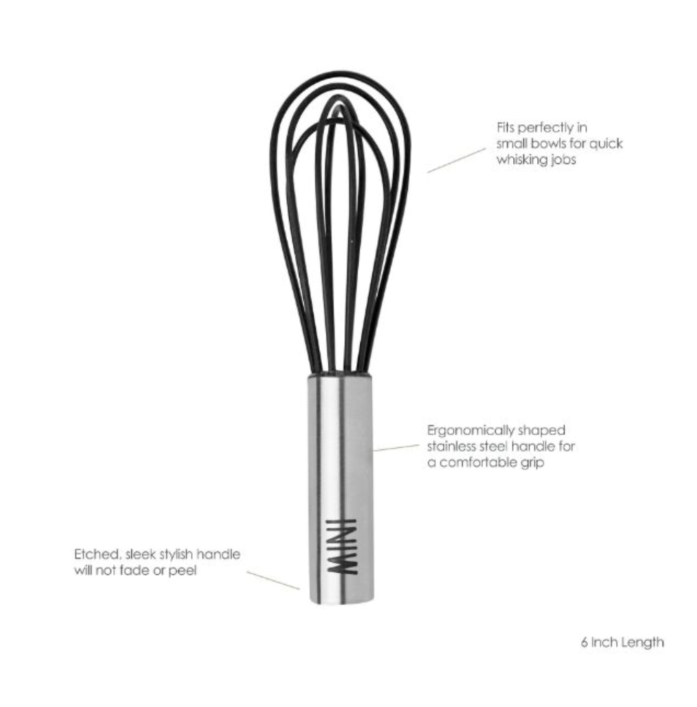 Tovolo | 6" Silicone Coated Stainless Steel Whisk