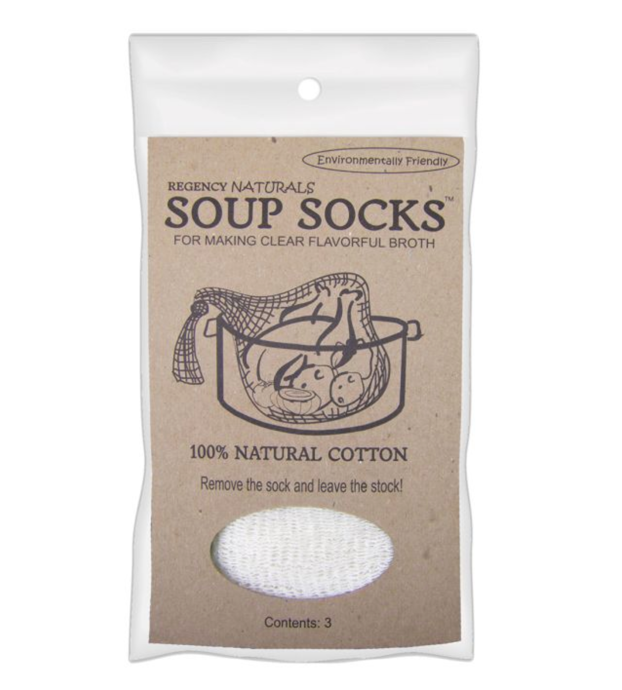 Cotton Soup Sock - Set of 2