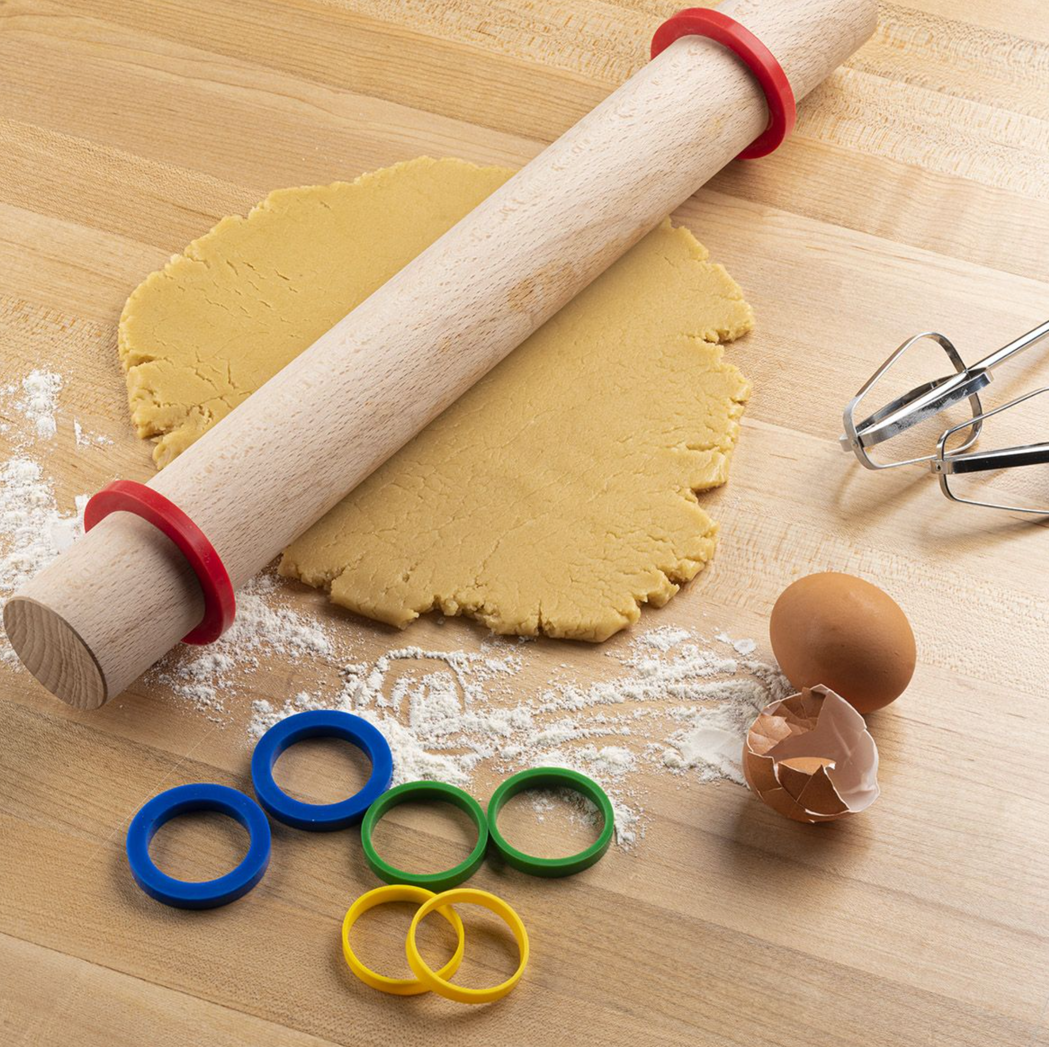Silicone Rolling Pin Rings