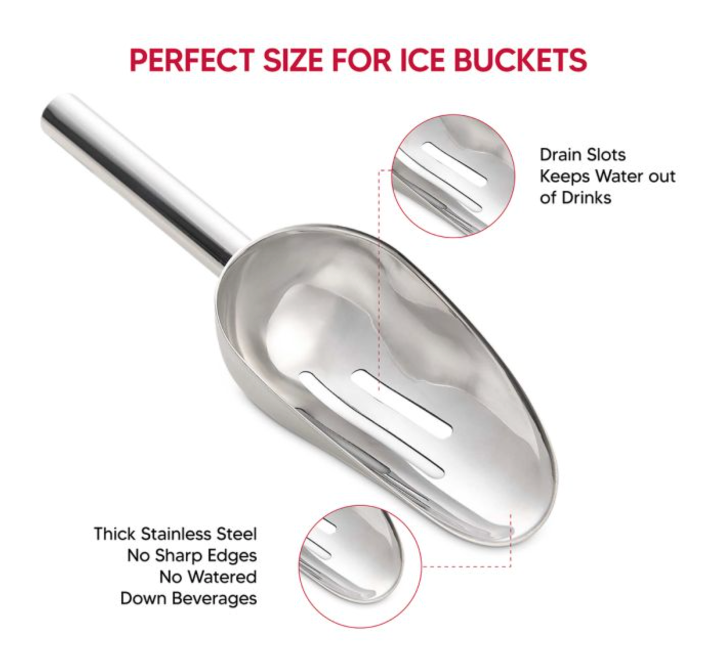 Slotted Ice Scoop