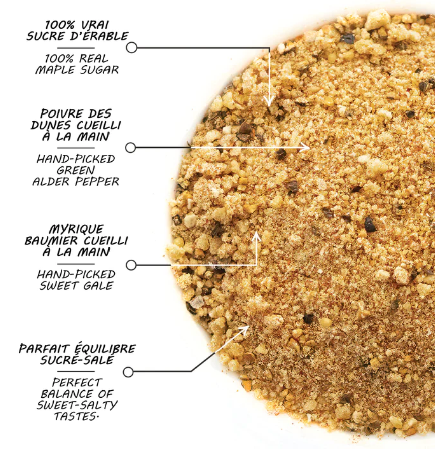 The Warrior Blend | Traditional Warrior Blend Gift Log - Sweet and Savory Authentic Dry Rub
