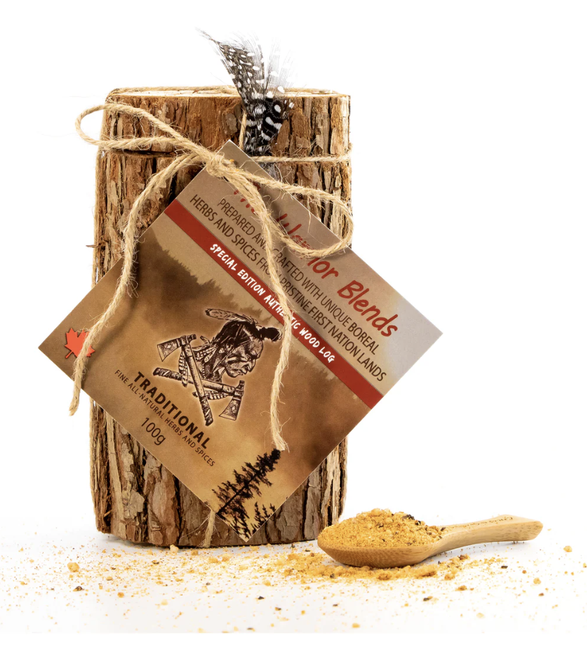 The Warrior Blend | Traditional Warrior Blend Gift Log - Sweet and Savory Authentic Dry Rub