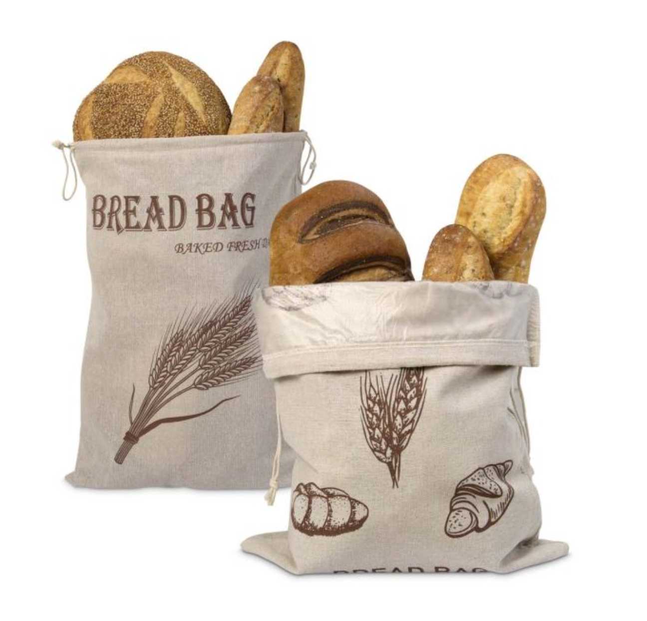 Baking Reusable Bread Saver Bags