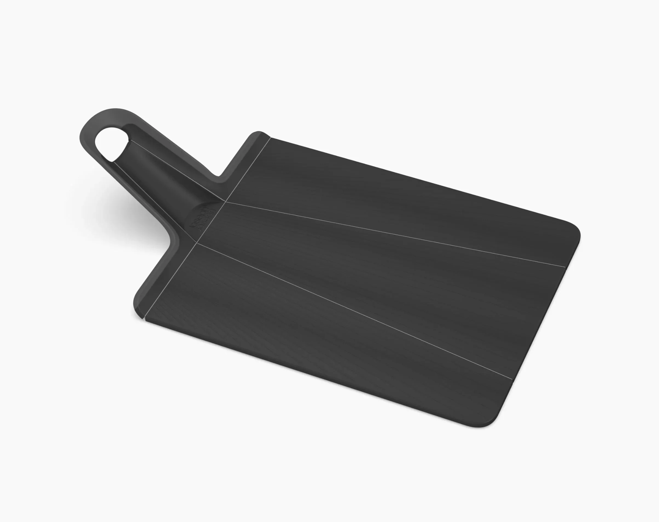 Joseph Joseph | Chop 2 Pot Plus Folding Black Cutting Board