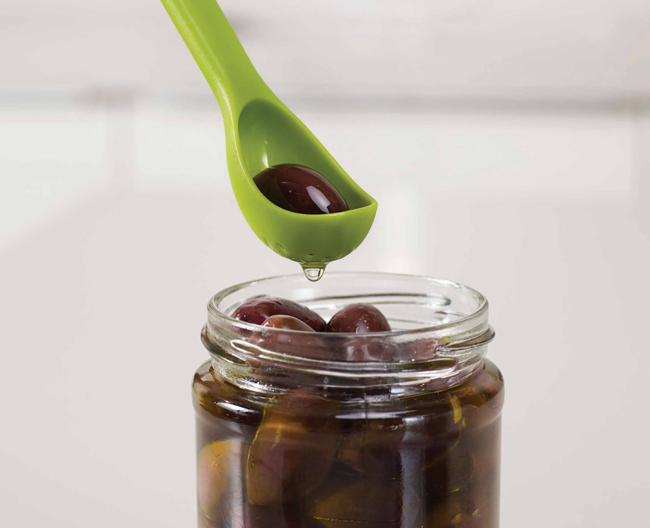 Joseph Joseph | Scoop&Pick™ 2-piece Green Antipasti Set