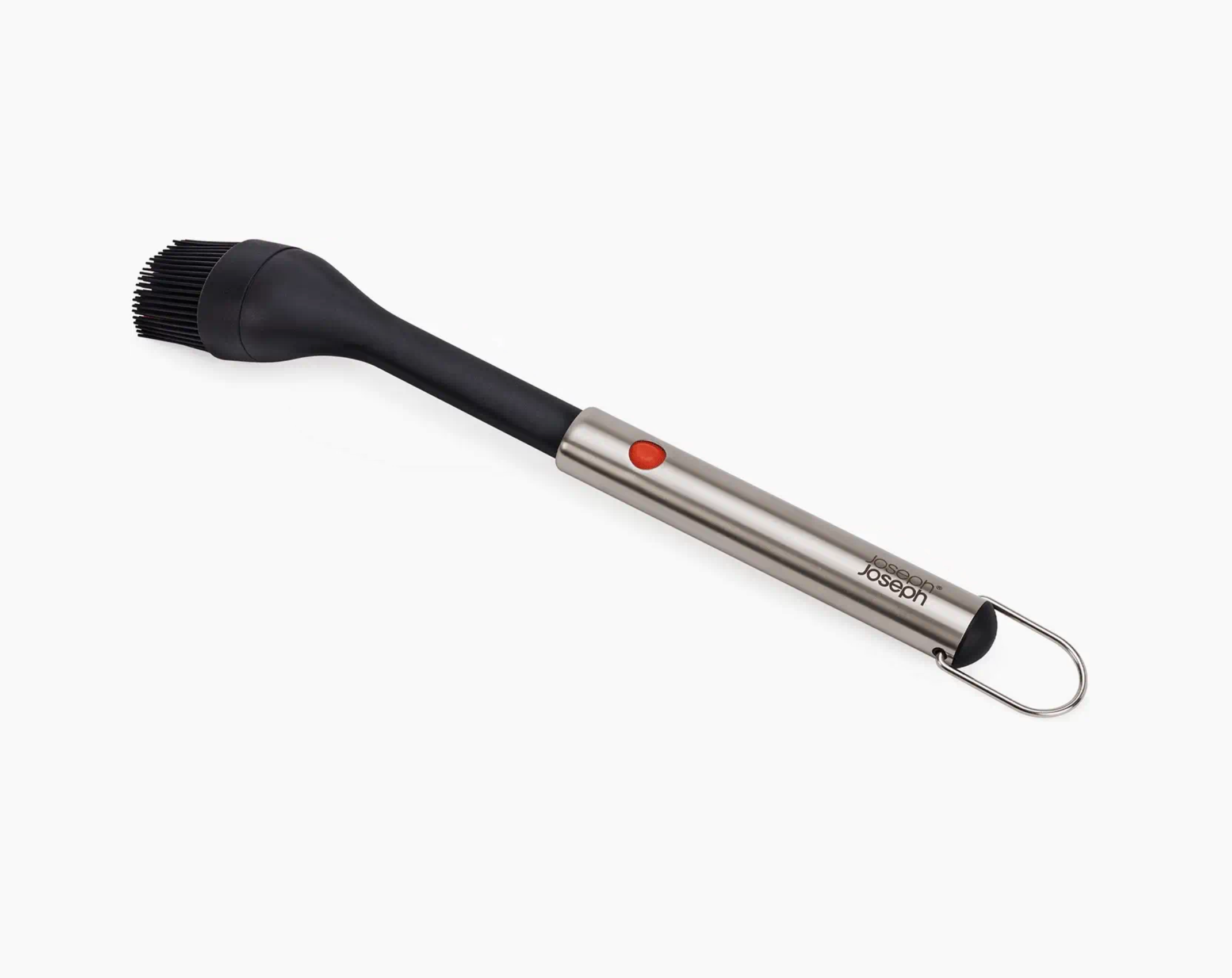Joseph Joseph | GrillOut™ Black BBQ Silicone Basting Brush with Extending Handle