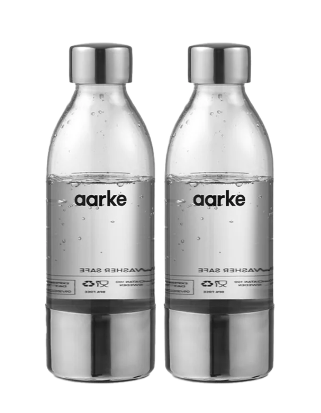 Aarke Small PET Water Bottle 2-pack