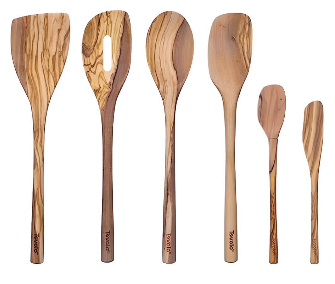 Olivewood Utensil Set - Set of 6