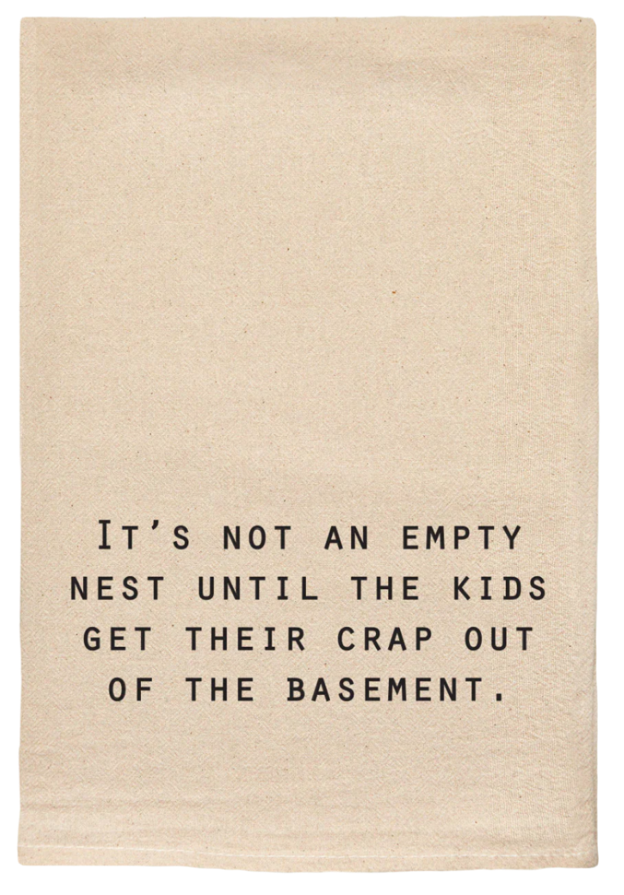 Empty Nest Kitchen Towel