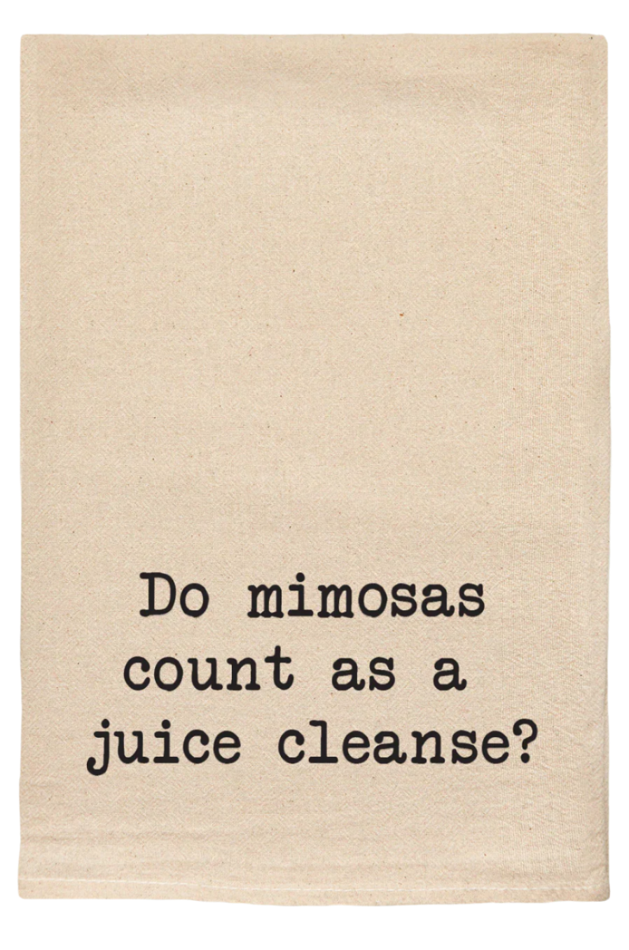 Juice Cleanse Kitchen Towel