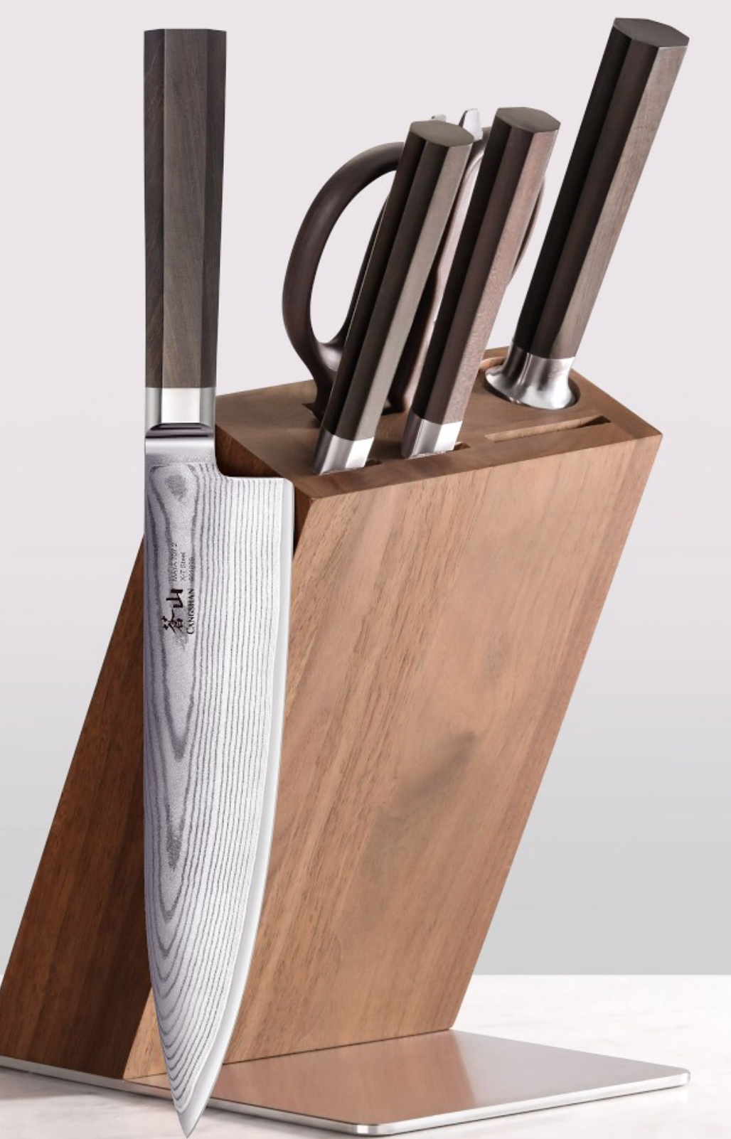 Cangshan | Maya Knife Block, Set of 6