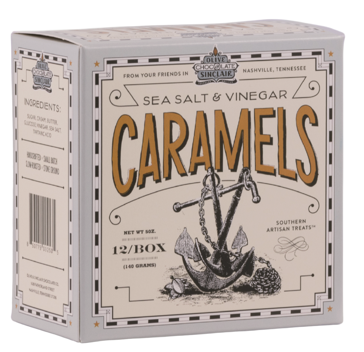 Sea Salt & Vinegar Caramels