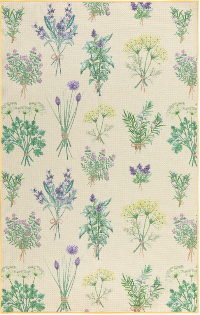 Fresh Herbs Dishtowel