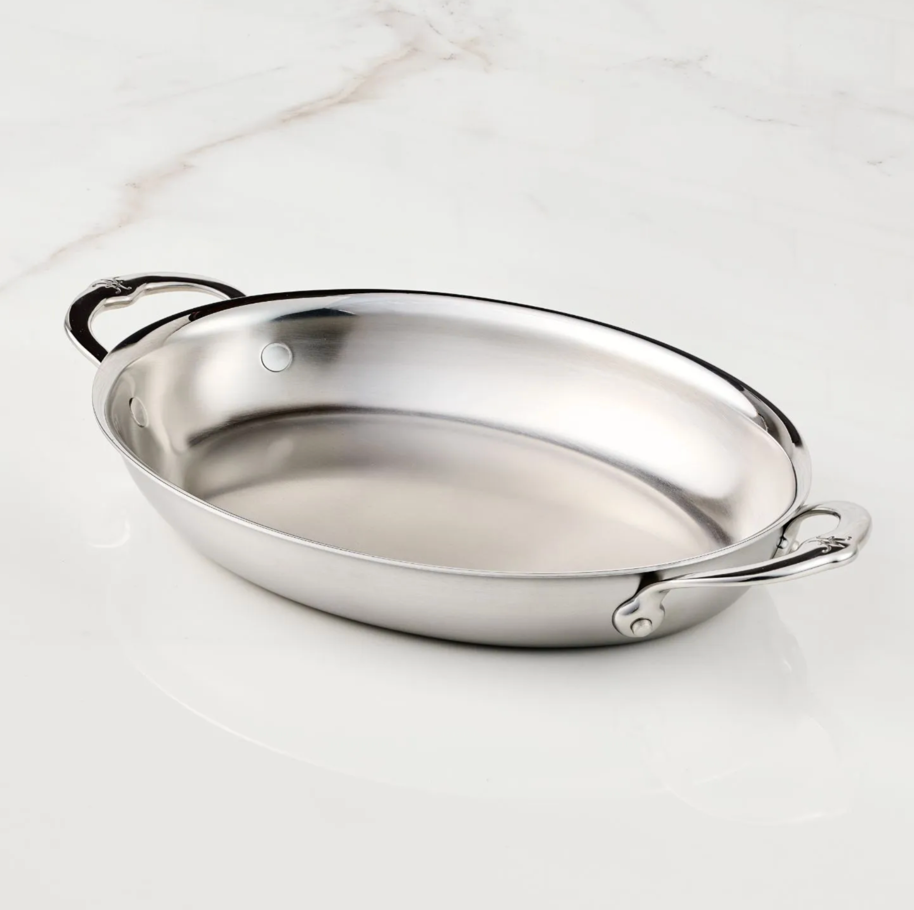 Hestan | Medium Clad Oval Au Gratin