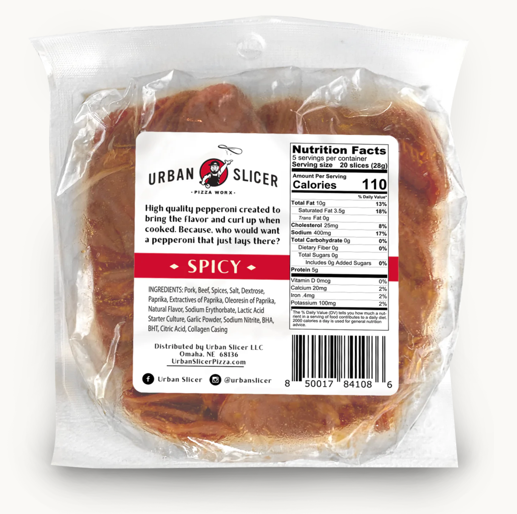 Spicy Cupping Pepperoni