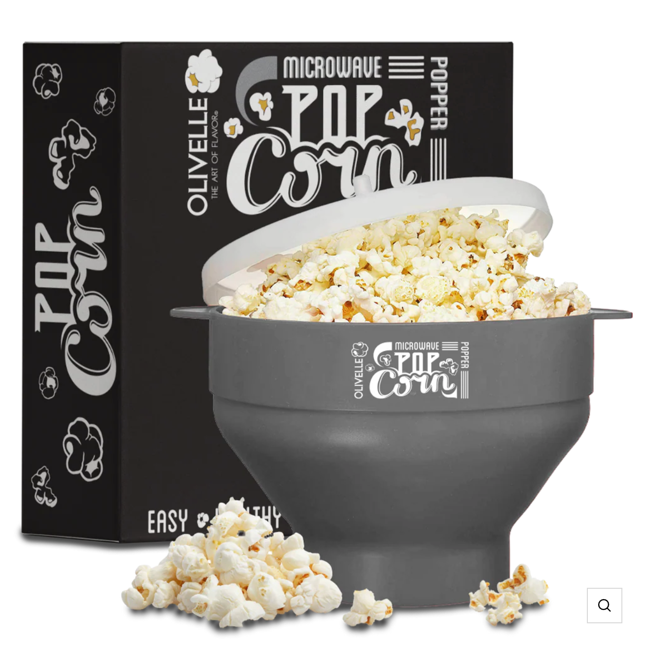 Olivelle | Microwave Popcorn Popper