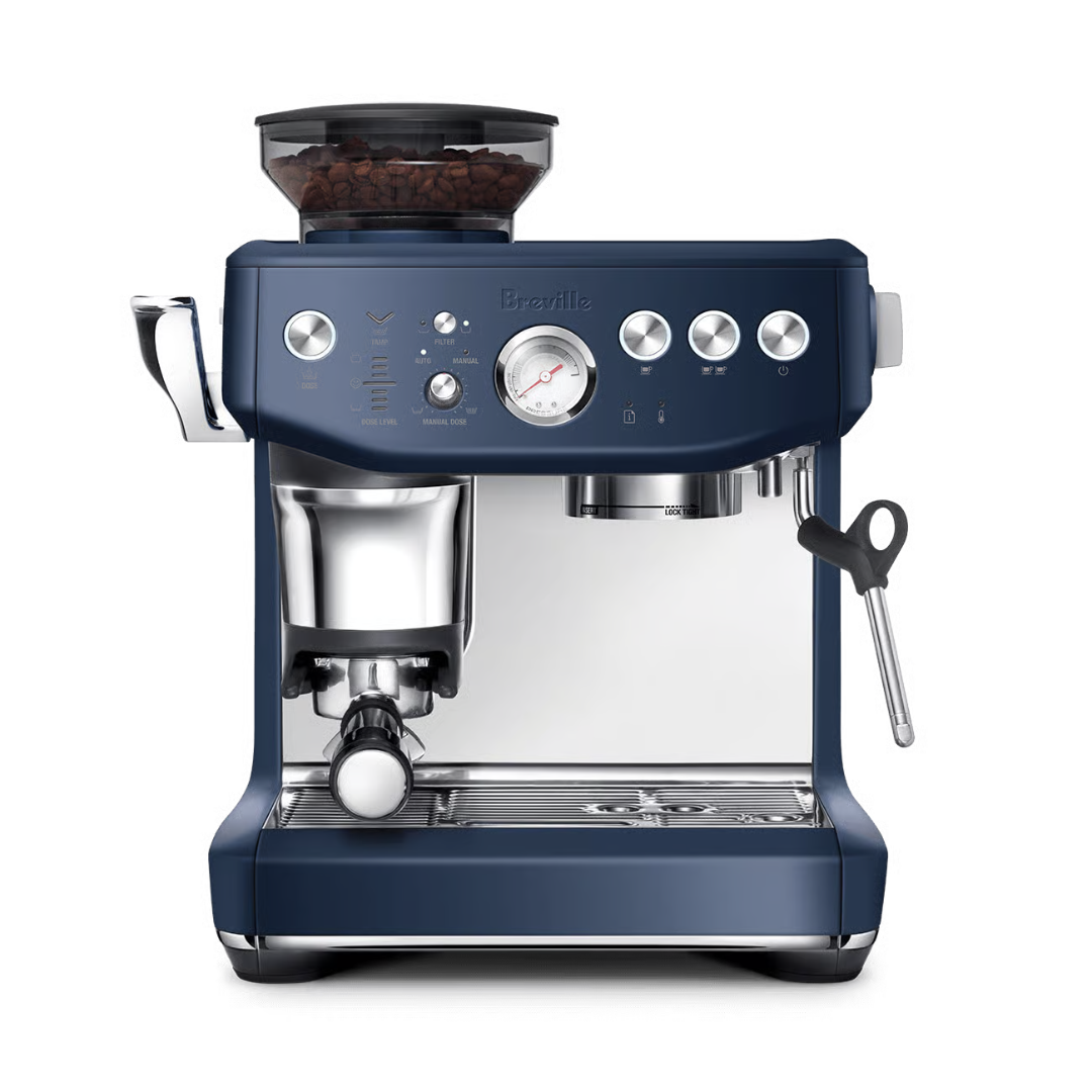 the Barista Express™ Impress - Damson Blue