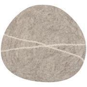 Felt Wool Placemat Flint