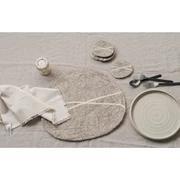 Felt Wool Placemat Flint
