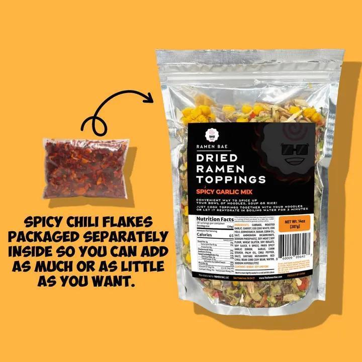 Spicy Garlic Dried Toppings