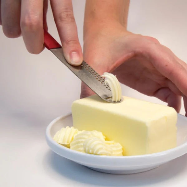 Microplane | Butter Blade - Butter Spreader Knife and Curler