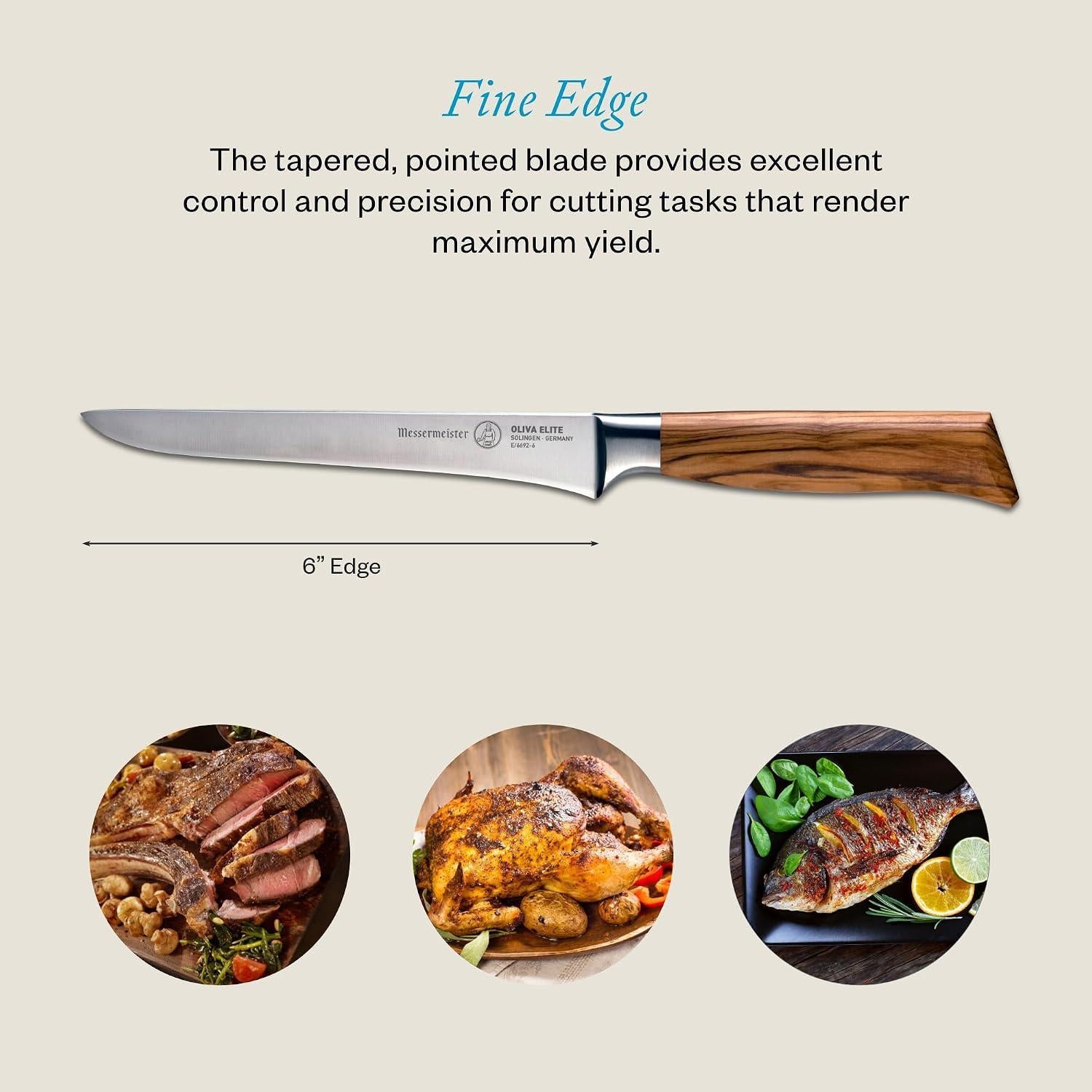 Oliva Elite 6" Boning Knife