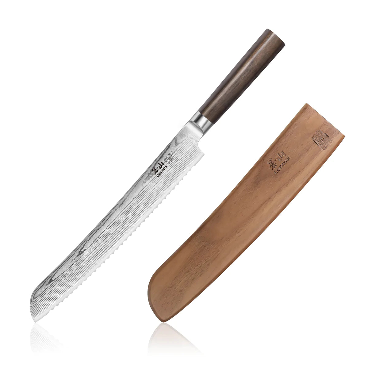 Cangshan | Haku 9" Bread Knife with Sheath