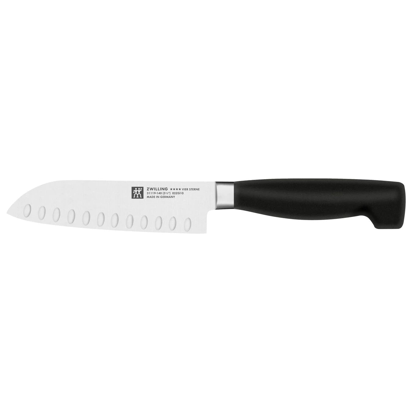 Zwilling Four Star | 5.5-Inch, Hollow Edge Santoku Knife