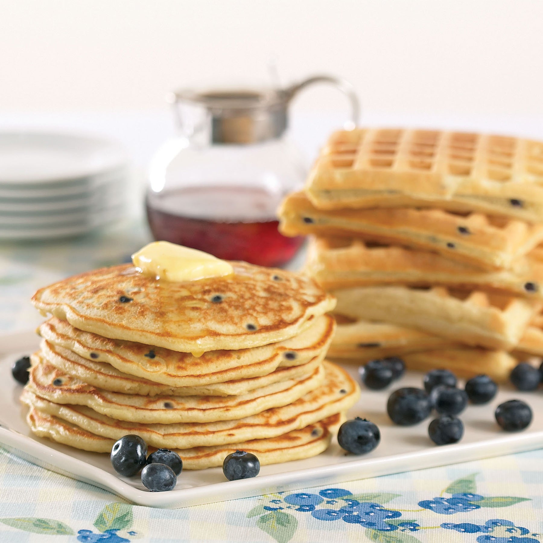 Blueberry Pancake + Waffle Mix