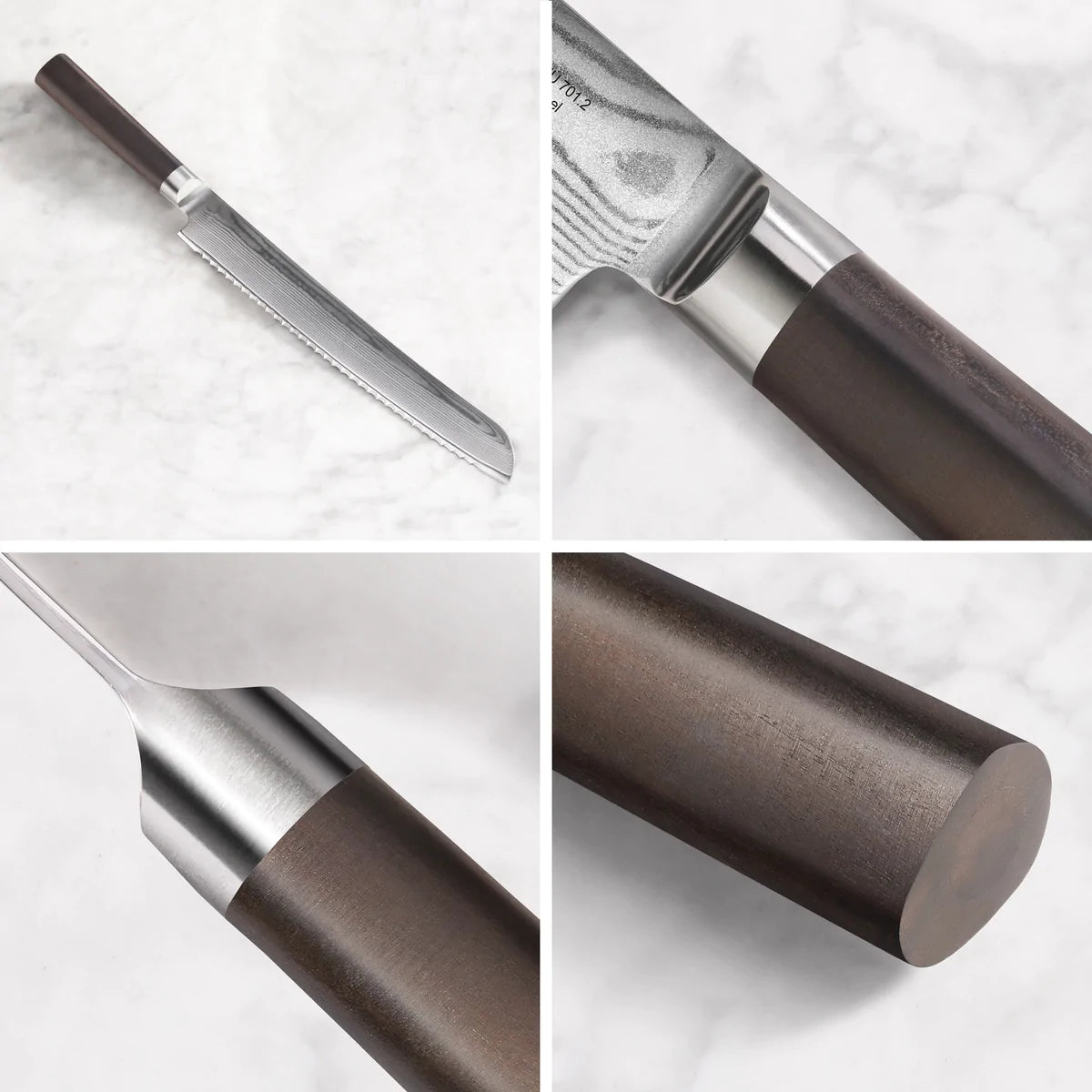 Cangshan | Haku 9" Bread Knife with Sheath