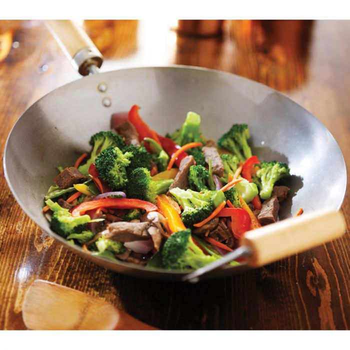 Carbon Steel Wok Set